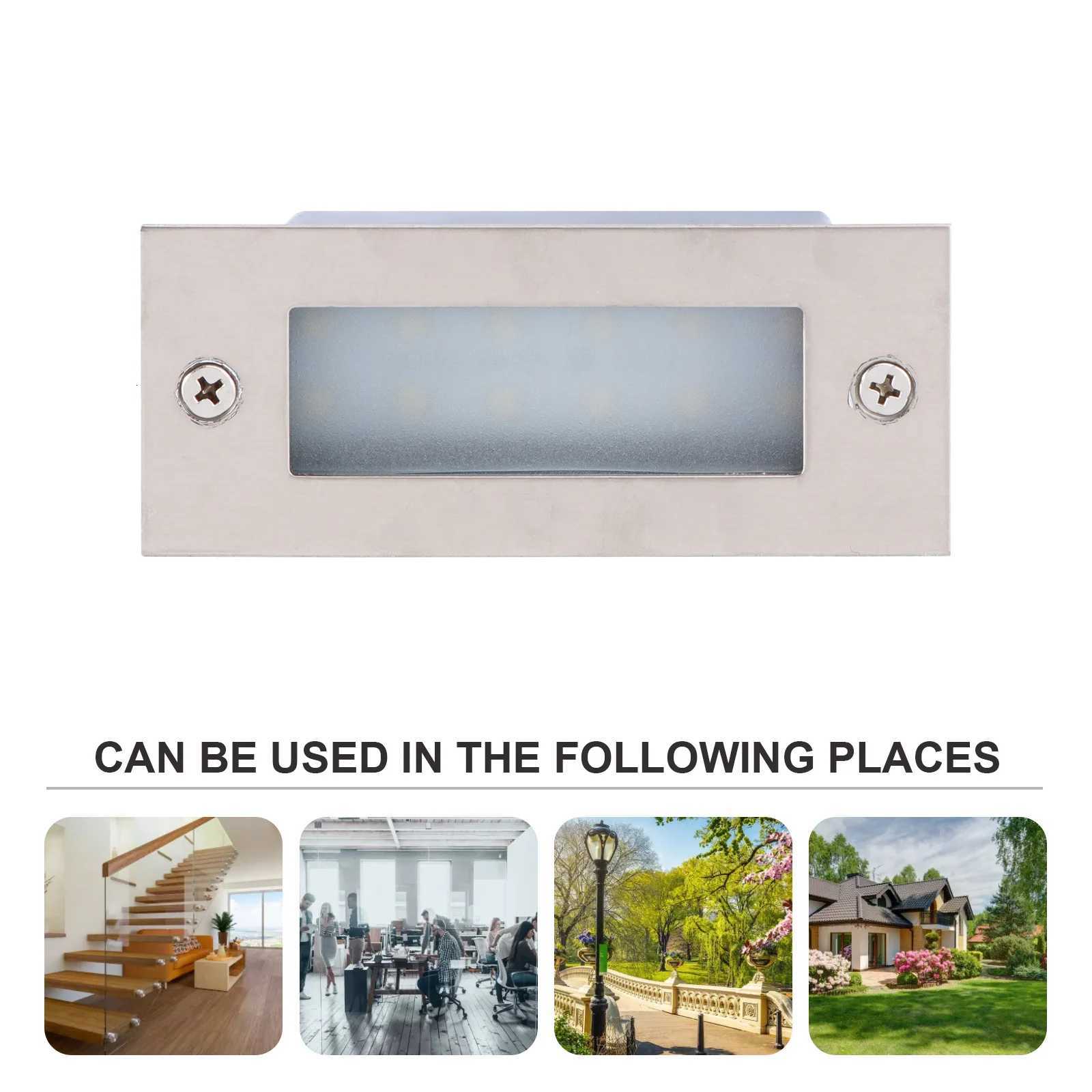 Mini Brick Light LED Da Incasso A Muro Per Gradini Per Esterni Giardino Pathway…