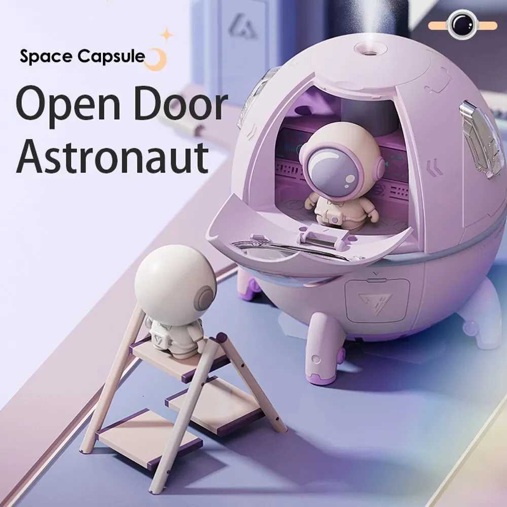 220ML Desktop Humidifier Portable USB Astronaut Air Humidifier Diffuser for He With Colorf Light C251204