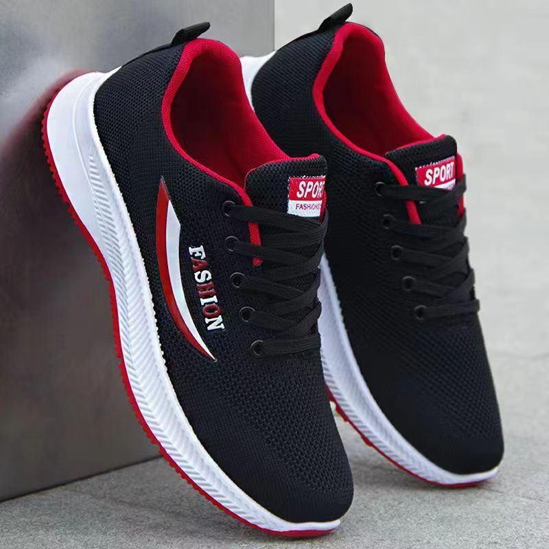 Lightweight Non-Slip Wear-Resistant Soft Sole Comfortable Versatile Men's Shoes New Men's Shoes Autumn Breathable Running Casual Sports Shoe