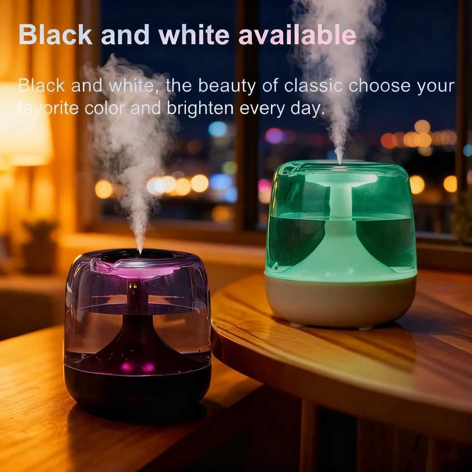 650ml Silent Aratherapy Humidifier Portable Small Night Light Bedro Off Air Water Tank Humidifier C251204