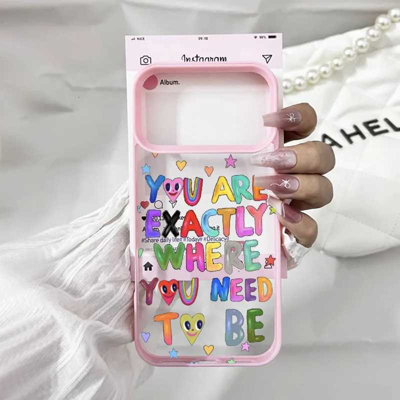 For Iphone 17 Cases You Are Exactly Where You Need To Be Phone Case for 17 Pro Max 17AIR Shockproof Clear Cover Coque Capa Bags H251203