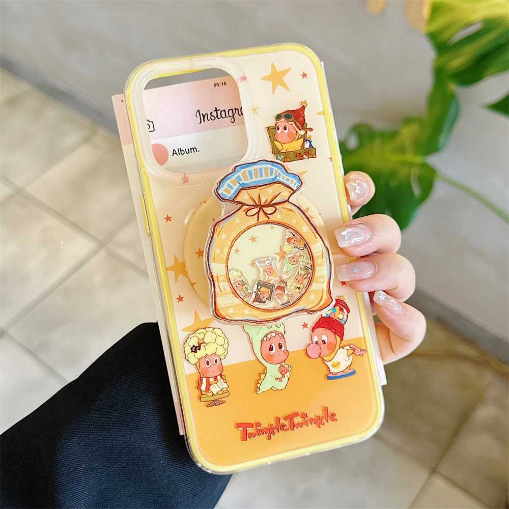 New INS Stan phone case suitable for iPhone 13 14 15 16 Pro Max Fundas with stand and shock-absorbing protective cover H251203