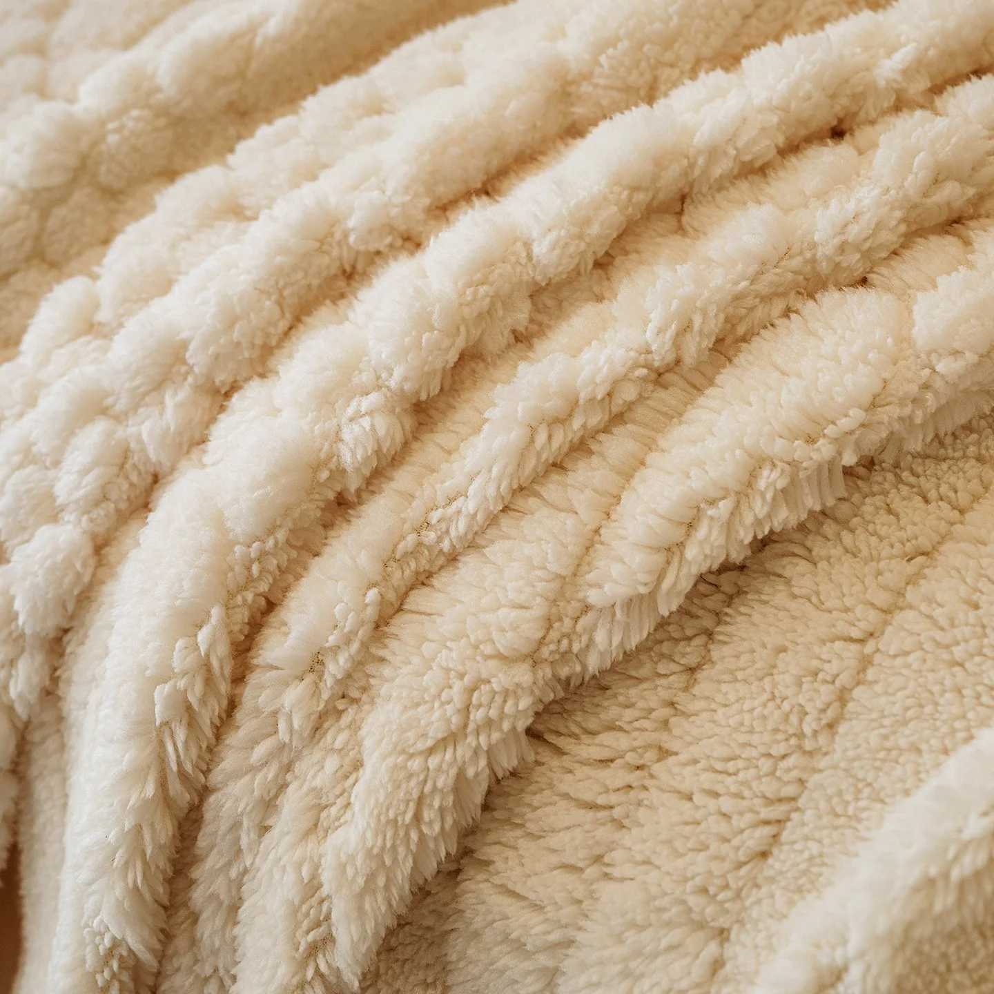 1pc Bohemian Jacquard Warm Tuffed Fleece Sofa Towel Boho Style Soft Leiusre Thick Blanket for Living Room Couch Sofa Cover M251204 - view 3