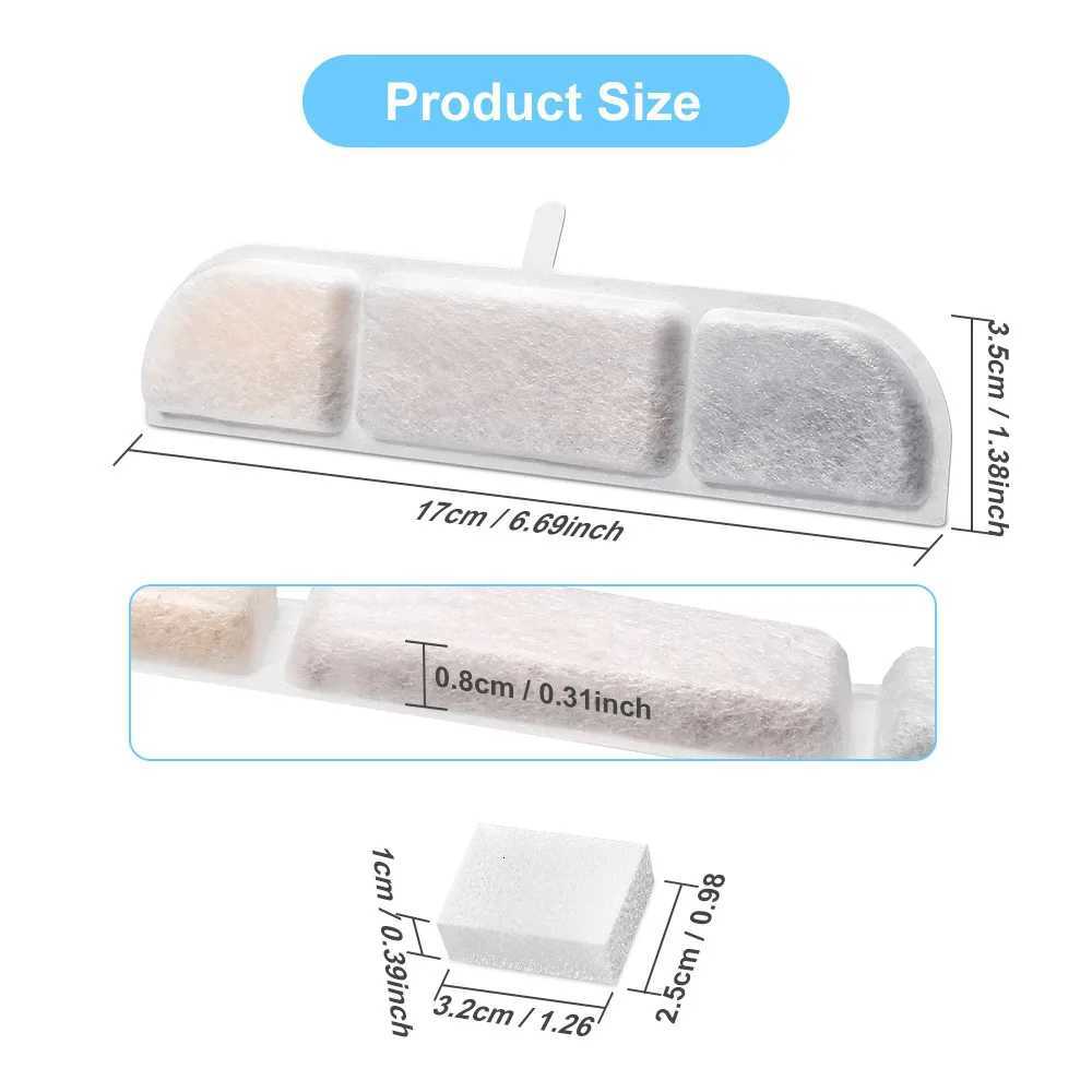 6/12 Packs Cat Water Fountain FilterPet Fountain Filter Replacement Filters Compatible with 84oz/25L Cat Water Fountain M251204 - view 3