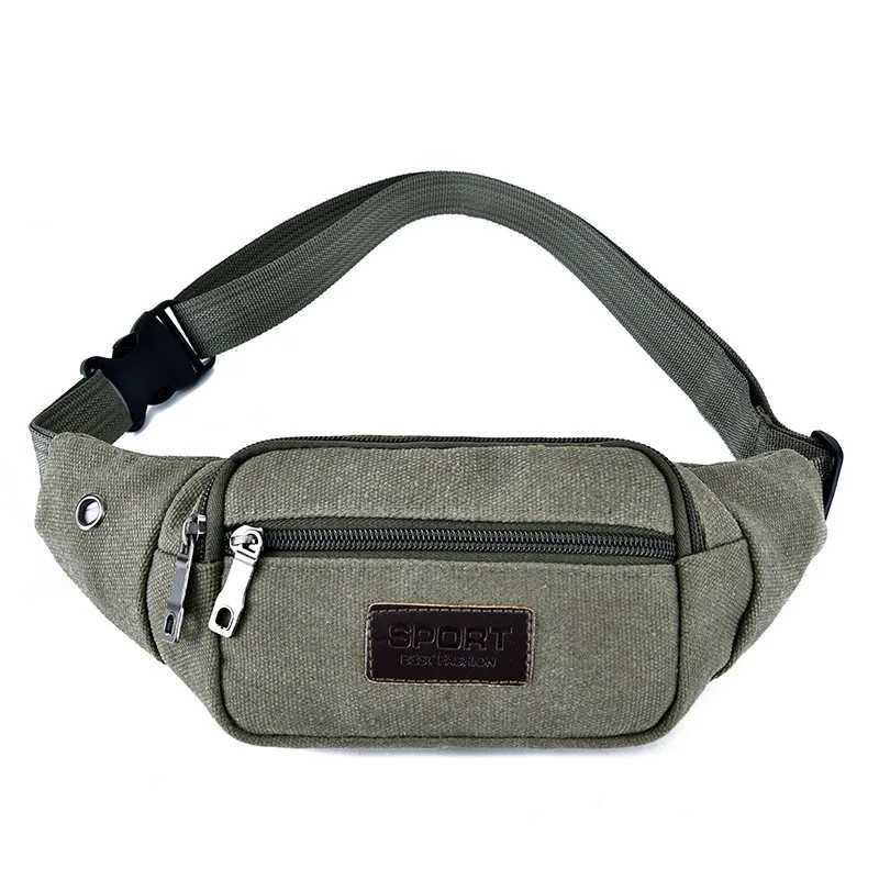 Men Waist Pack Waist Bag Funny Pack Belt Bag Men Chain Waist Bags Phone Pouch Man Belt Pouch Mens Bag Sports CasualT251204