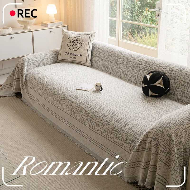 One-Piece Waterproof Sofa Cover Cat-Proof Elegant Stitch Chenille Slipcover for 2/3/4 Seater Luxury Couch M251204 - view 5