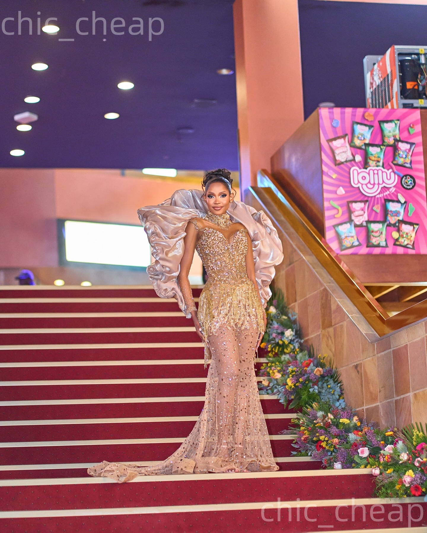 Aso Ebi Champagne Mermaid Prom Dresses 2026 Beaded Crystals Stylish Evening Formal Party Second Birthday Engagement Gowns Plus Size Dress For Special 