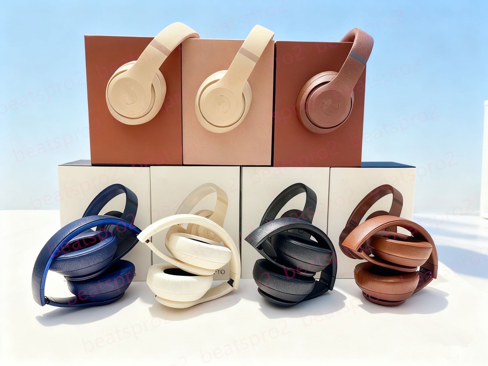 wireless Headphones studio pro Bluetooth earphone Noise-cancelling headphones Magic Sound Recorder pro earphone earbuds With Bag drop shipping