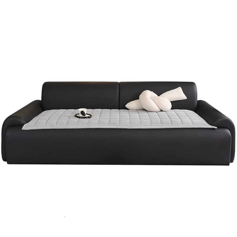 2025 Modern Minimalist Non-Slip Seat Cushion New Corduroy Grid Quilted Sofa Mat Winter Warm Thickening Plush Cushion Universal M251204 - view 3