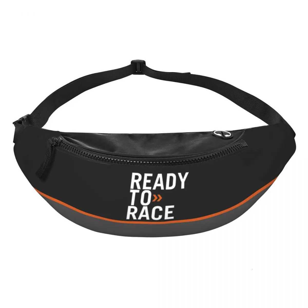 Cool Ready To Race Fanny Pack for Running Women Men Enduro Cross Motocross Bike Life Crossbody Waist Bag Phone Money PouchT251204