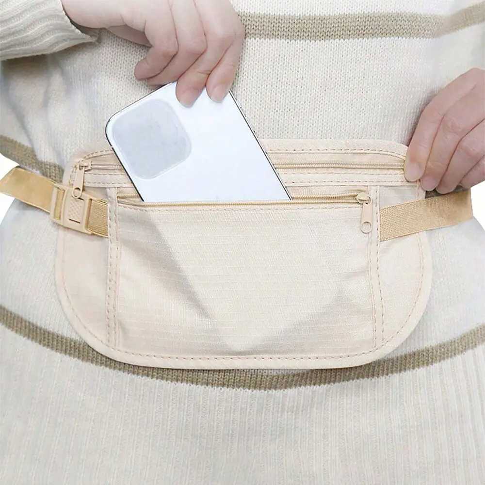 Outdoor Waist Packs Pouch For Passport Hidden Belt Coin Purse Casual Sports Waist Bag Suitable For Running Hiking CyclingT251204
