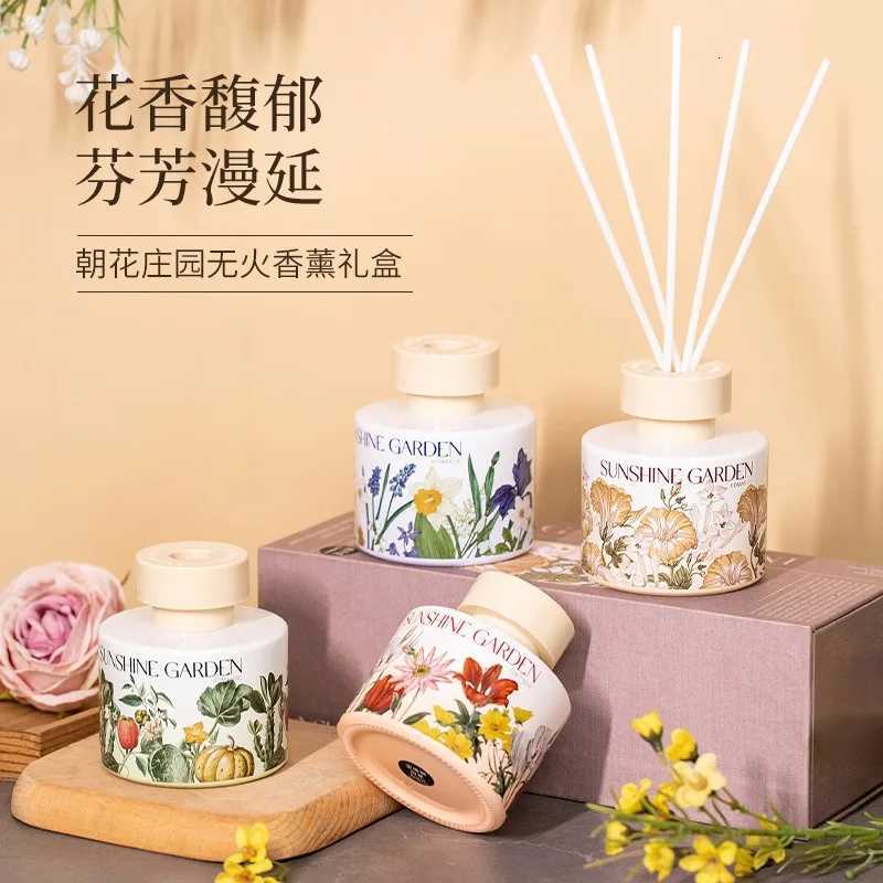 The Indoor Fragrance of The Rattan Aromatherapy Set Store Rattan Flameless Aromatherapy Essential Oil Reed Diffuser Oil Y251204