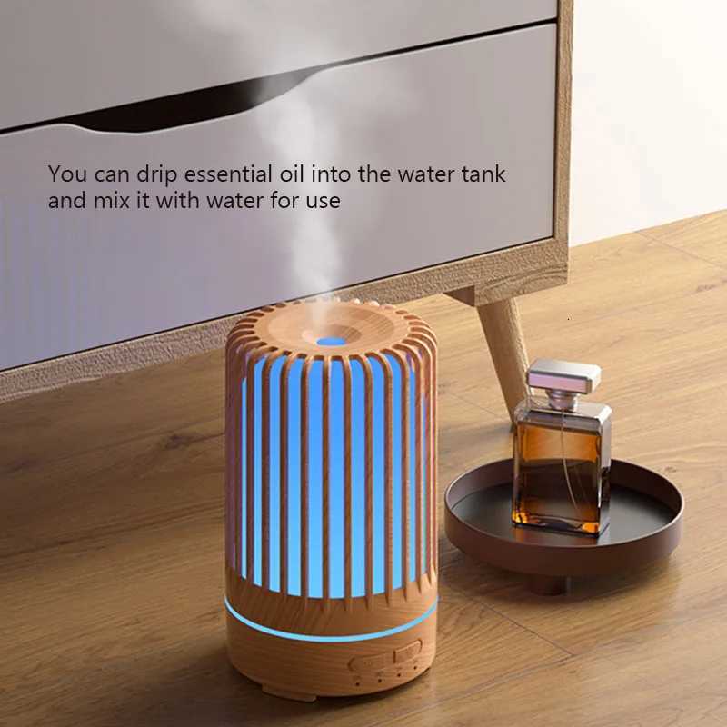 150ml trasonic Ara Diffuser USB Air Humidifier 7-color Night Light Essential Oil umidificador For He Off Car Sprayer 1p C251204
