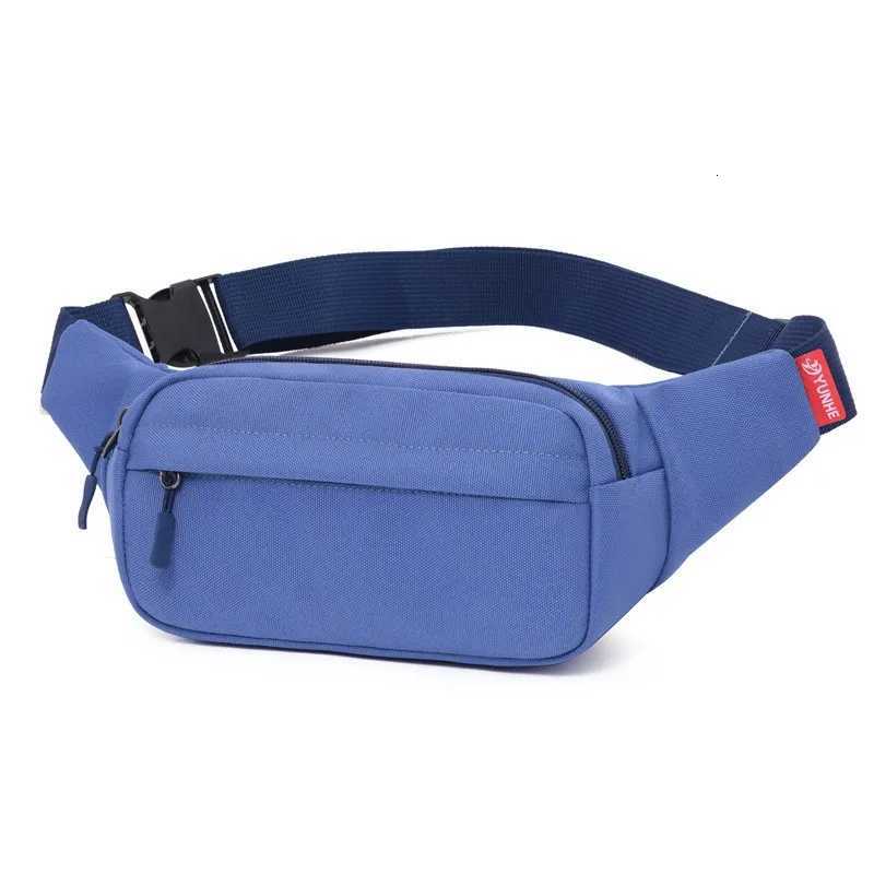 Mens and Womens Universal Models Waist Bag Fashion Crossbody Bags Sports Cell Phone Bags Solid Color Large Capacity Chest BagT251204