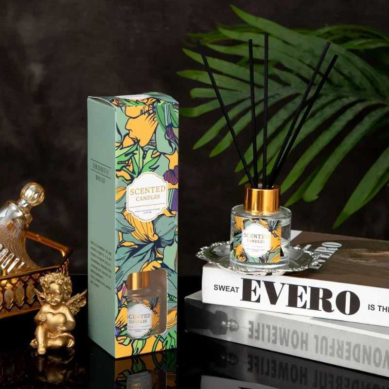 YXY 50ml Reed Diffuser Sets Hotel Indoor Room Toilet Lasting Air Refresher Aromatherapy Diffuser Bottle Home Fragrance Y251204