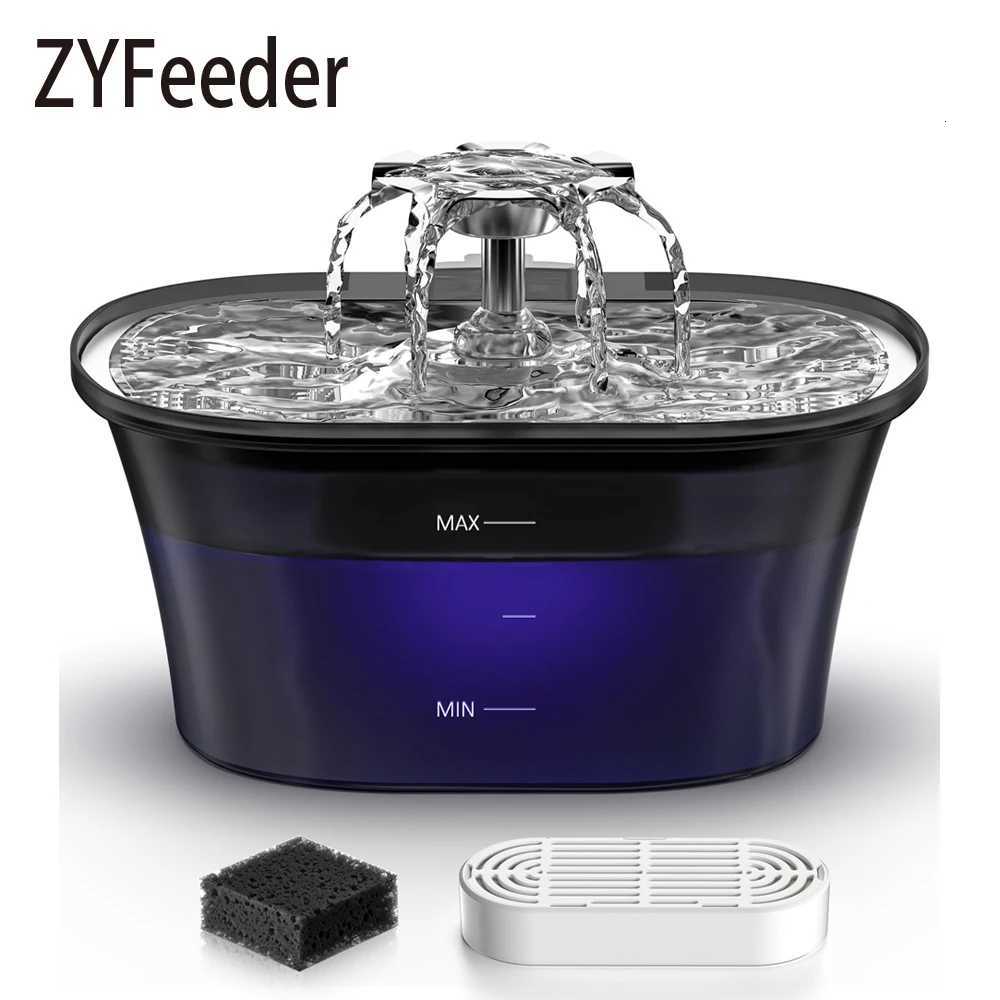25L USB Pet Water Feeder Automatic Smart Drinker Water Auto Feeder Bowl Cat Dog Drinking Fountain Water FountainNo 5V 1A Plug M251204