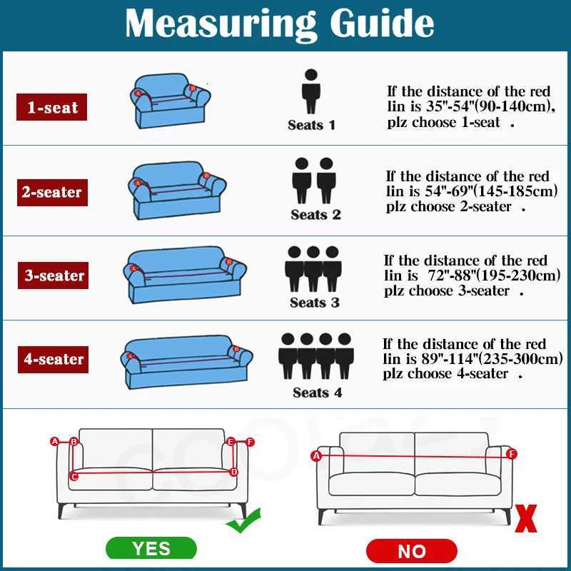 Christmas Style Sofa Slipcovers Stretch Non Slip Sofa Covers for Living Room Armchair Couch Cover Furniture Protector Removable M251204 - view 3
