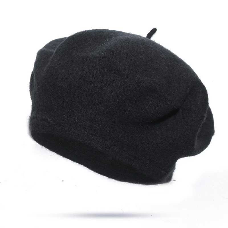 New Fashion Women Thick Berets Artist French Painter Hat Girls Female Warm Walking CapXJ251204 - view 6