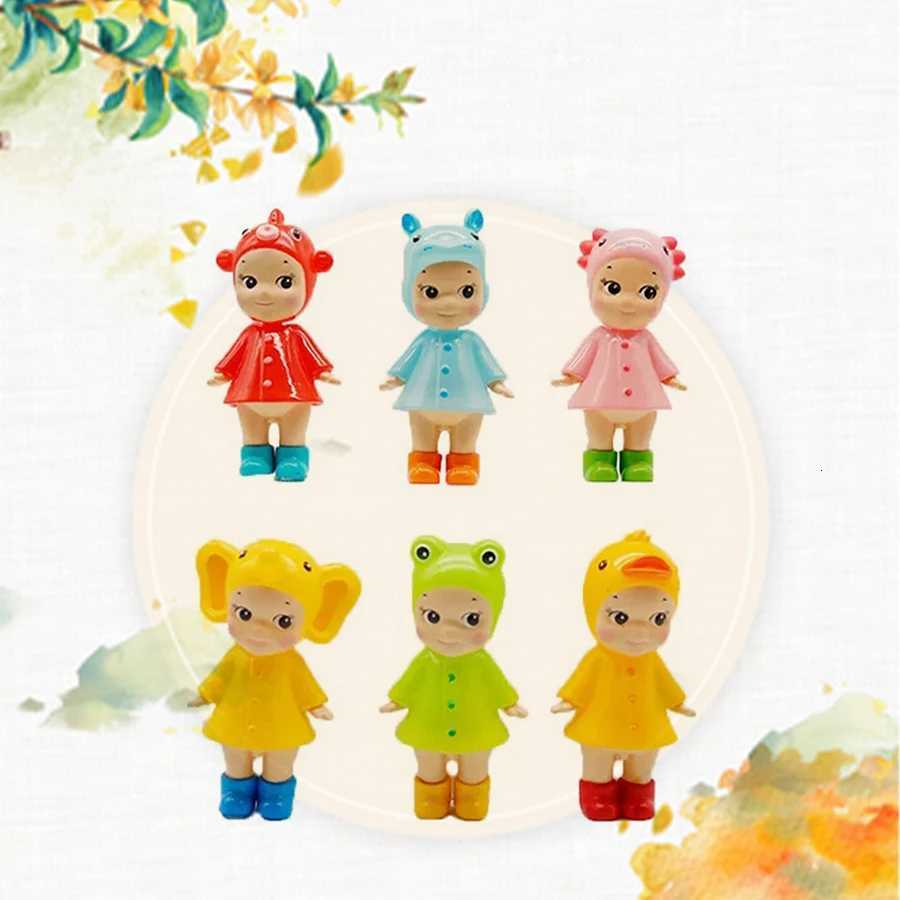 Hot Sunny Angel Doll Rainy Day Series Blind box Mini Figures Action Model Collectible Decor Girl Toy Birthday GiftW251204