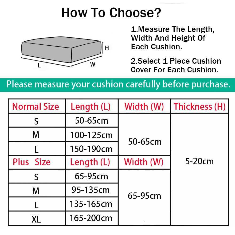 Super Soft Velvet Sofa Seat Cushion Cover Plain Color Stretch Thicken Sofa Cover Sectional Couch L Shape Corner Armchair Covers M251204 - view 6