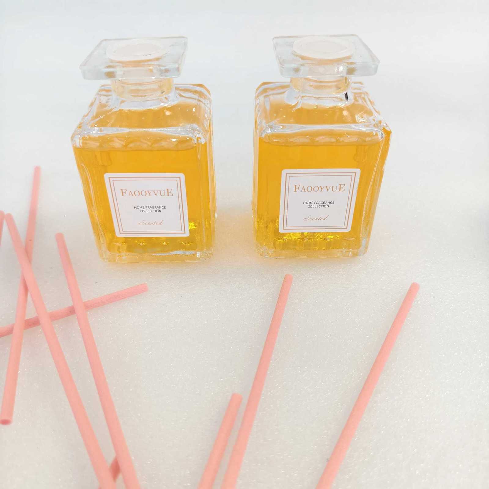 50ml Fireless Aromatherapy Reed Diffuser Set - Home/Hotel Toilet Deodorant Air Freshener Room Ornament Y251204