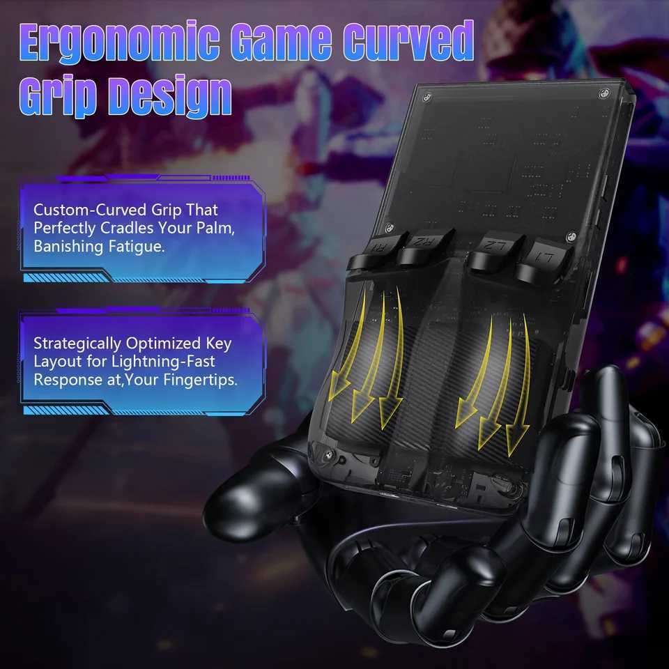 Open Source R36MAX Retro Handheld Video Game Console RK3326 Chip 64/128G Portable Pocket Game Player 4HD Sn Game Console H251204