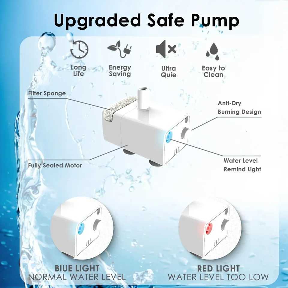 Dog Water Fountain 24Gal/9L Pet Water Fountain for Large Dogs Cats Automatic Dog Water Bowl Dispenser Cat Drinking Fountain M251204