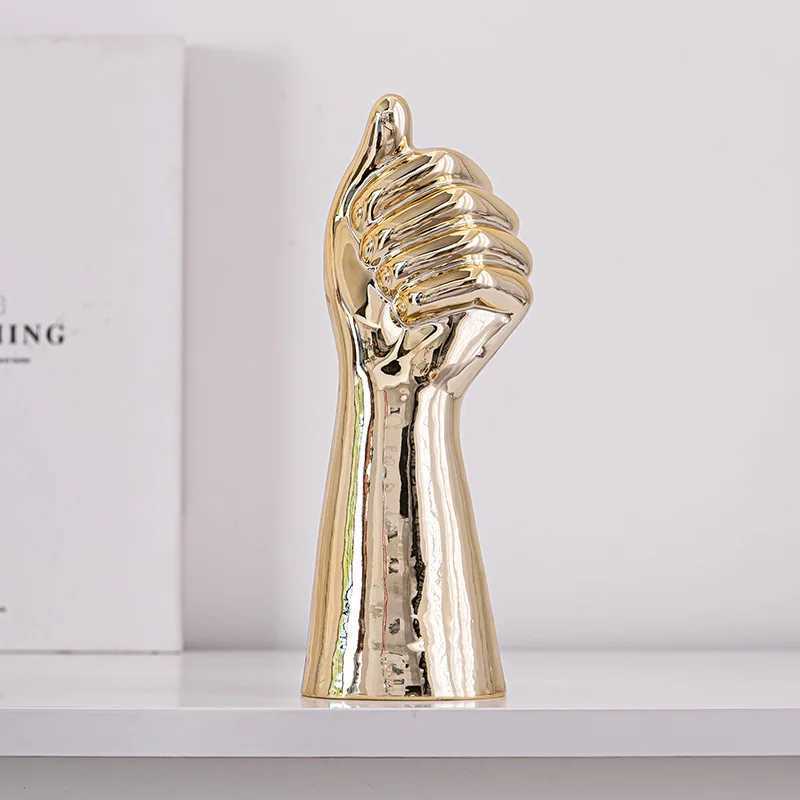 Ceramic Vase Body Scpture Ins He Decoration Hand Art Flower Insert Dried Flower Hydroponic Decoration New He Gift H251204