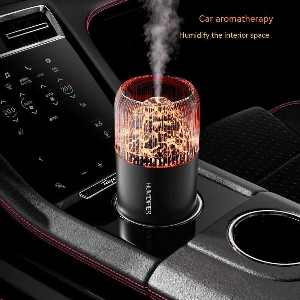 Air Humidifier Portable Mini USB Ara Diffuser With Cool LED Light Mist For Bedro He Car Plants Purifier Humificador 350ml C251204