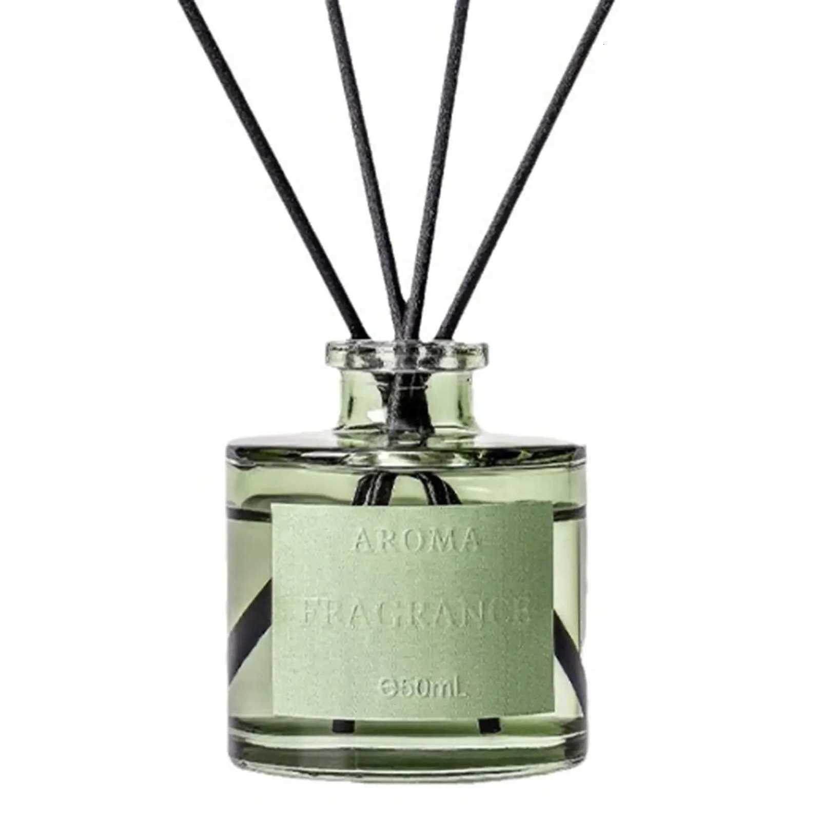 Home rattan flameless essential oil diffuser dry flower gardenia essential oil fragrant flower perfume air freshener Y251204