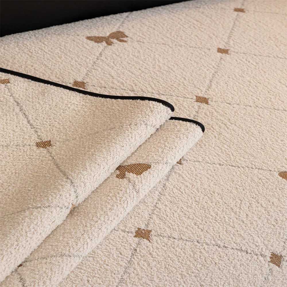 2025 New Special-shaped Sofa Cushion Autumn and Winter Thickened Half-side Velvet Cushion Straight Row Non-slip Sofa Cover M251204 - view 7