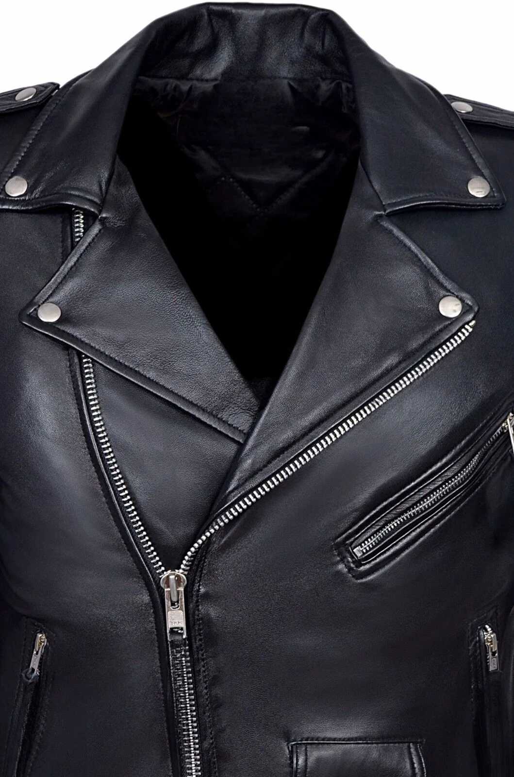 Leather Jacket Men Collar Slim Pu Leather Jacket Fashion Motorcycle Causal Coat Mens Moto Biker Leather CoatT251204