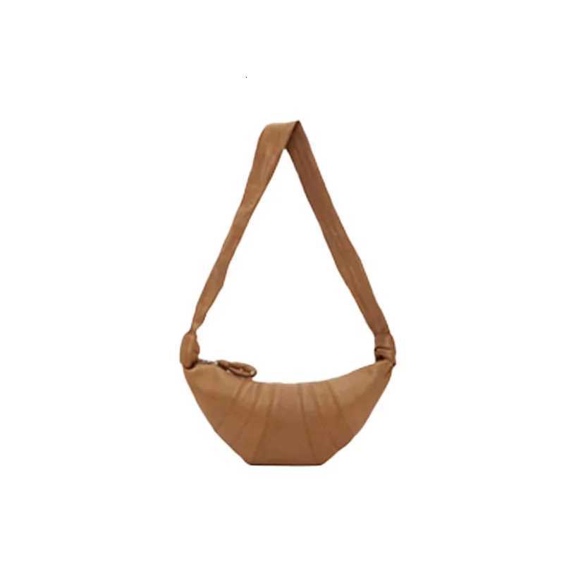 Ladies autumn and winter niche croissants large-capacity crossbody bags retro and fashionable dumpling bagsT251204