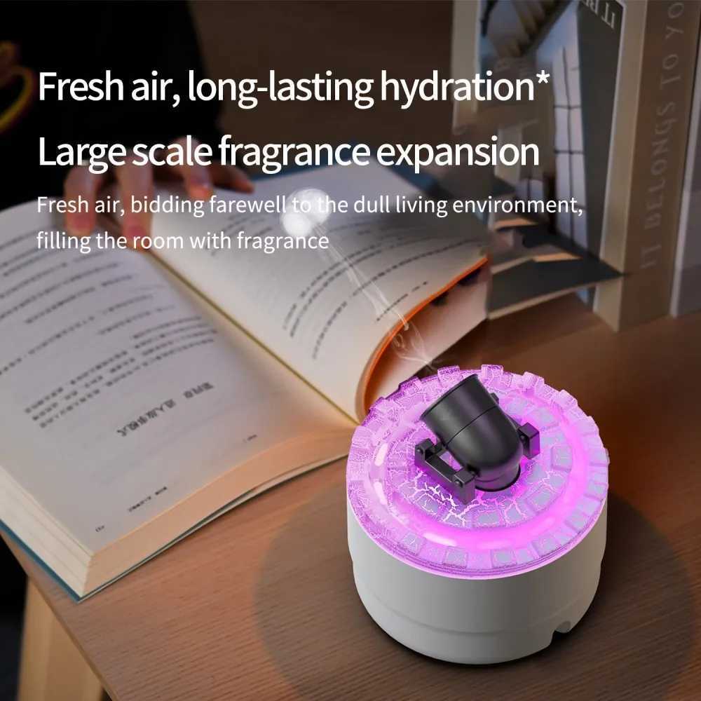 Cannon Aratherapy Diffuser Jellyfish Spray Air Humidifier 7Colour Gradient Night Light trasound Essential Oil Are Diffuser C251204