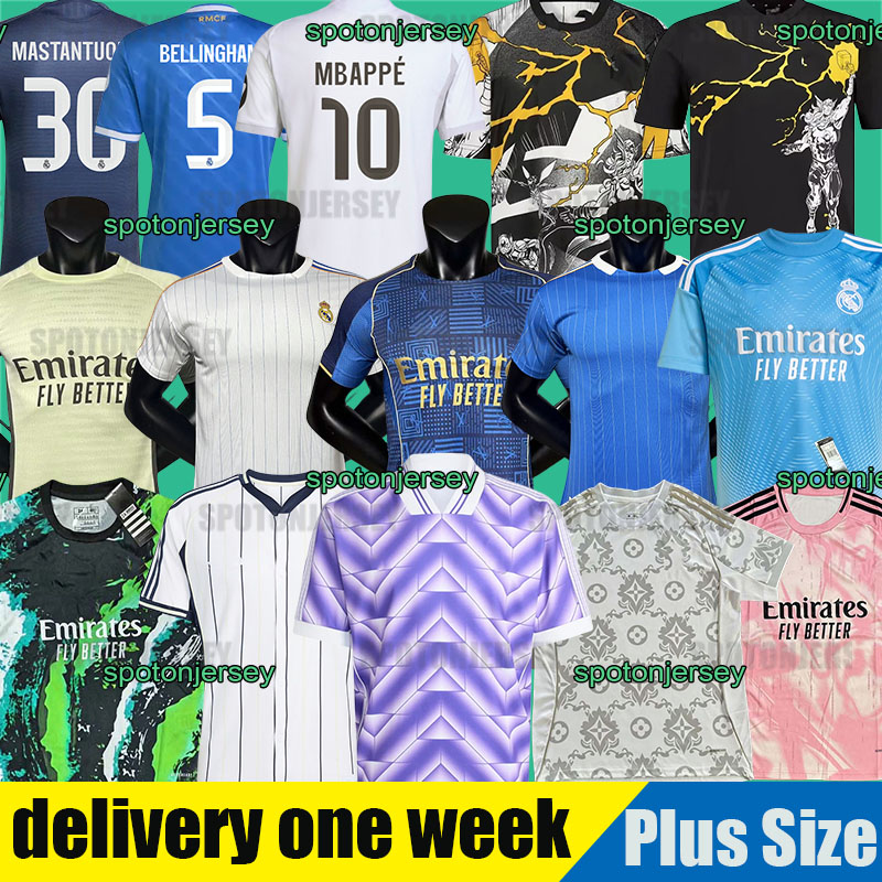 realmadrid 25 26 soccer jersey madrids MBAPPE HUIJSEN soccer jerseys BELLINGHAM football kit shirts VINI JR MODRIC CAMAVINGA RUDIGER TRENT camiseta de futbol