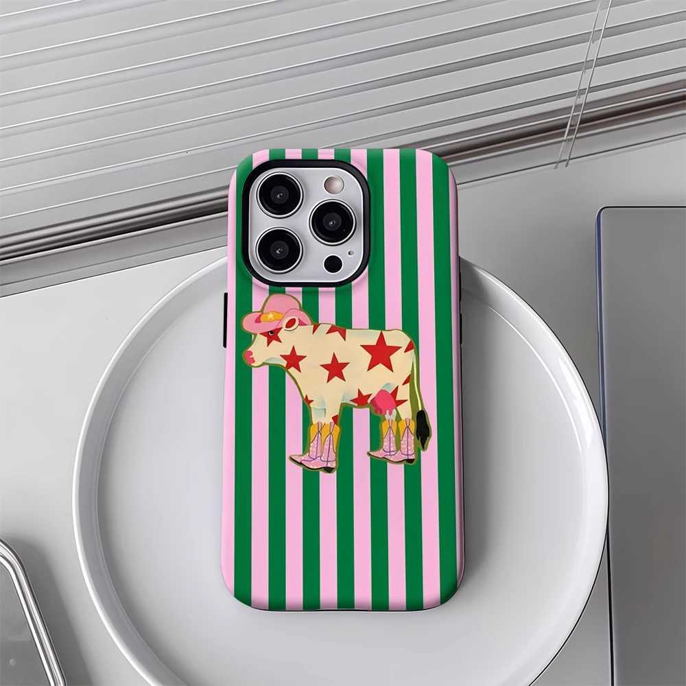 Cowboy Calf IPhone17 Must-Haves Phone Case for IPhone 17 16 15 14 13 12 46 Pro Max Plus Double-layer Back Cover H251203