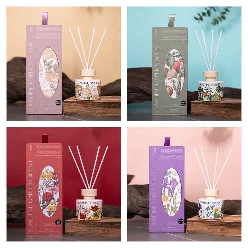 The Indoor Fragrance of The Rattan Aromatherapy Set Store Rattan Flameless Aromatherapy Essential Oil Reed Diffuser Oil Y251204