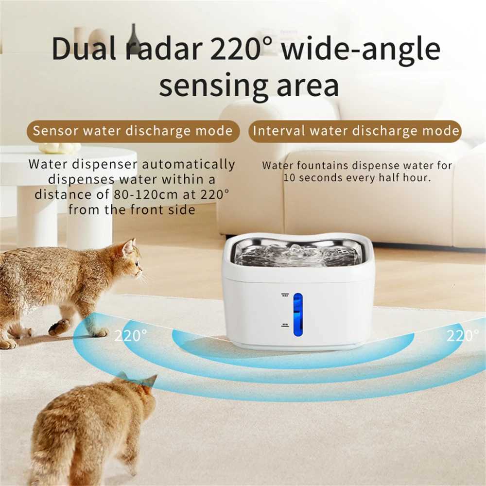 Tuya smart APP Pet Water Dispenser Cat Automatic Water Feeder Circulating Filter Ultra-Quiet Water Pump Ddog Drinking Supplies M251204