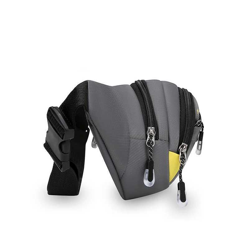 Mens Large Capacity Fitness Waist Pack Portable Anti Theft Ultra Thin Small Chest Bag Sports Outdoor Leisure Running Waist BagT251204