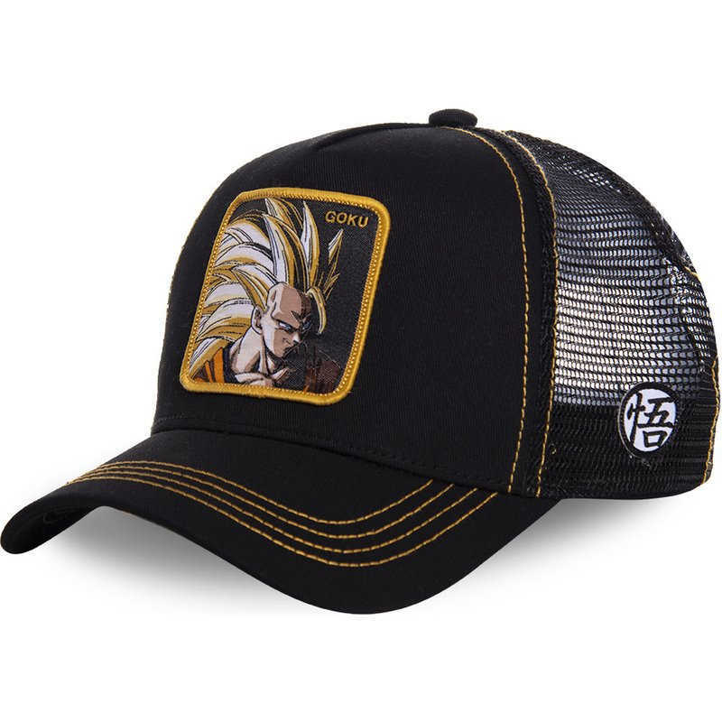 Fashion Dragon Ball Umtai Guixian Person Anime Snap-on Cotton Baseball Cap for Men and Women Hip-Hop Mesh Truck Cap H250908