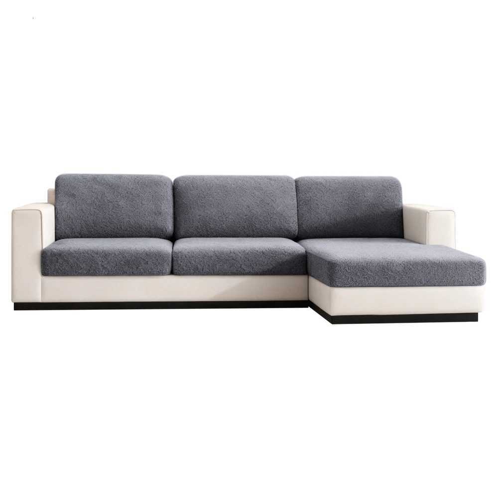 Velvet Sofa Cover Three-Dimensional Thickened Warm Living Room Sofa Cushion Non-Slip Massage Plush Sofa Back Cushion M251204 - view 7
