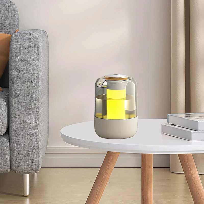 Double nozzle air humidifier desktop bedro humidifier large spray aratherapy hine atmosphere colorf lamp purifier C251204