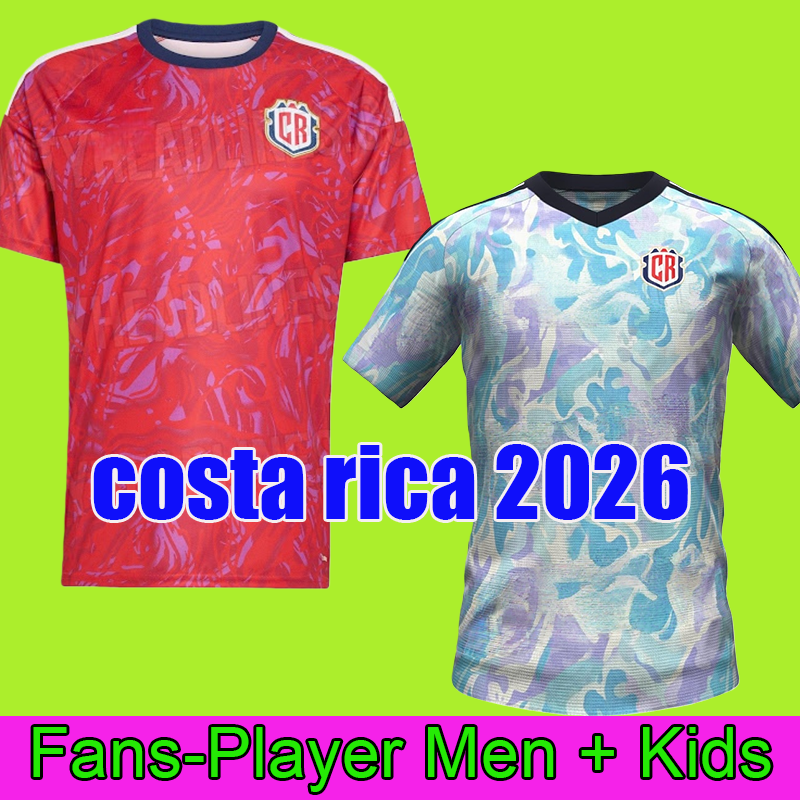 2026 World Cup Costa Rica soccer jersey 25 26 UGALDE NAVAS A. MARTINEZ J. ALCOCER MITCHEL national home away team world cup football shirts