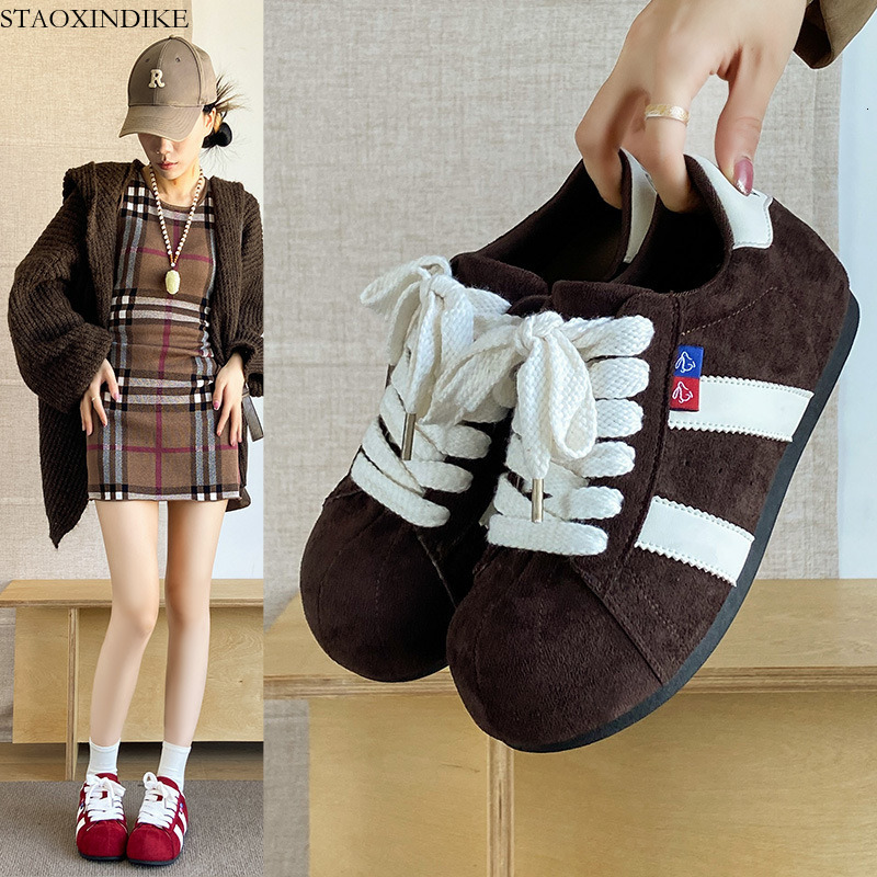 2025 Forrest Gump Shoes for Women, New Autumn Korean Style, Height-Increasing, Casual Sports Versatile Sneakers for Female Students, Street Style BK862