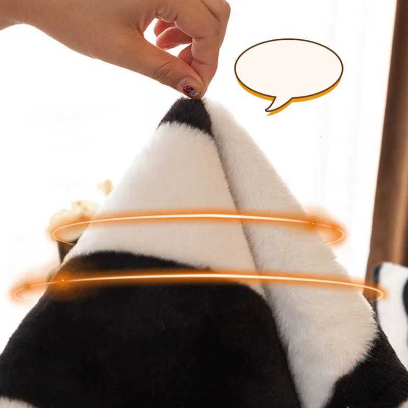 Faux Rabbit Velvet Zebra Patterned Sofa Towel Plush Warm Couch Slipcover for Autumn Winter Comfort Knee Blanket for Office Home M251204 - view 6