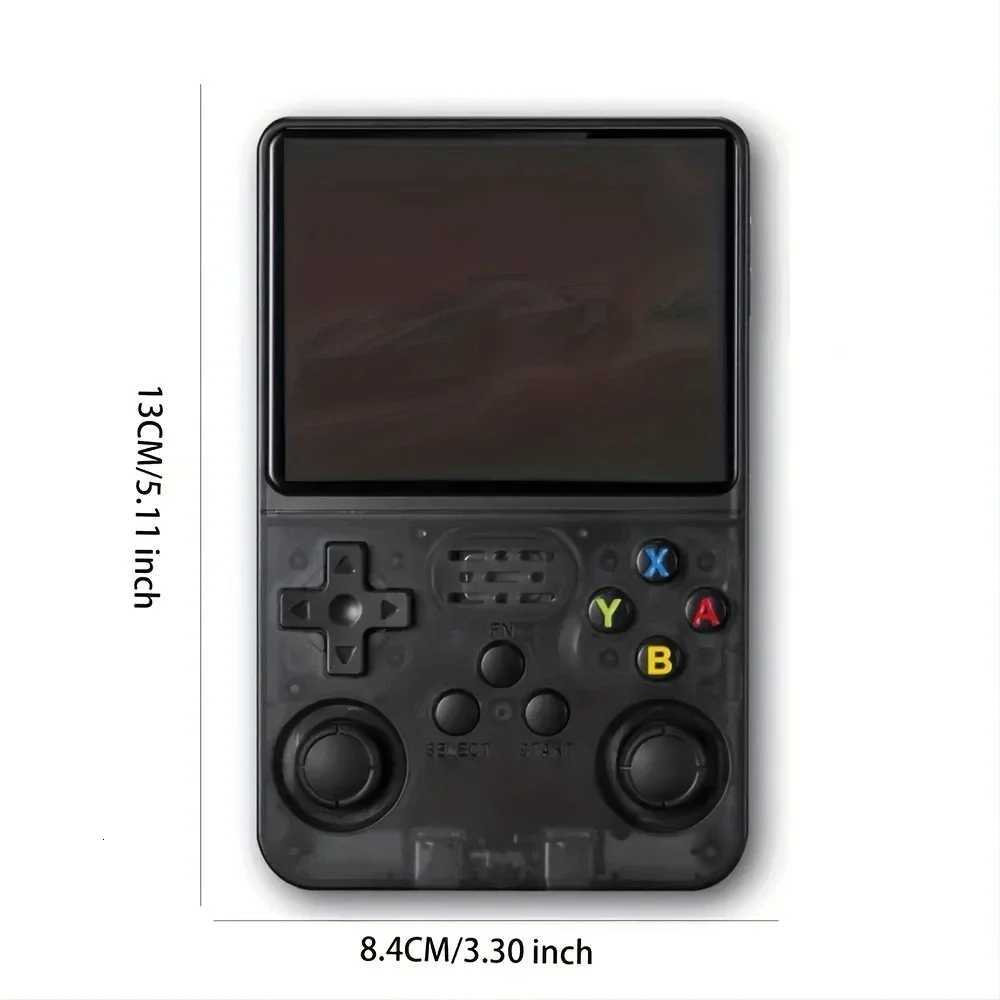 R36S Retro Handheld Game Console 64GB 35-Inch IPS Sn With Linux System Portable Pocket Video Player Classic Games H251204