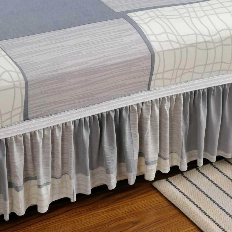 1pc Elastic Printed Sofa Slipcover With Skirt Sofa Cover Couch Cover Furniture Protector Bedroom Office Living Room Home Decor M251204 - view 7