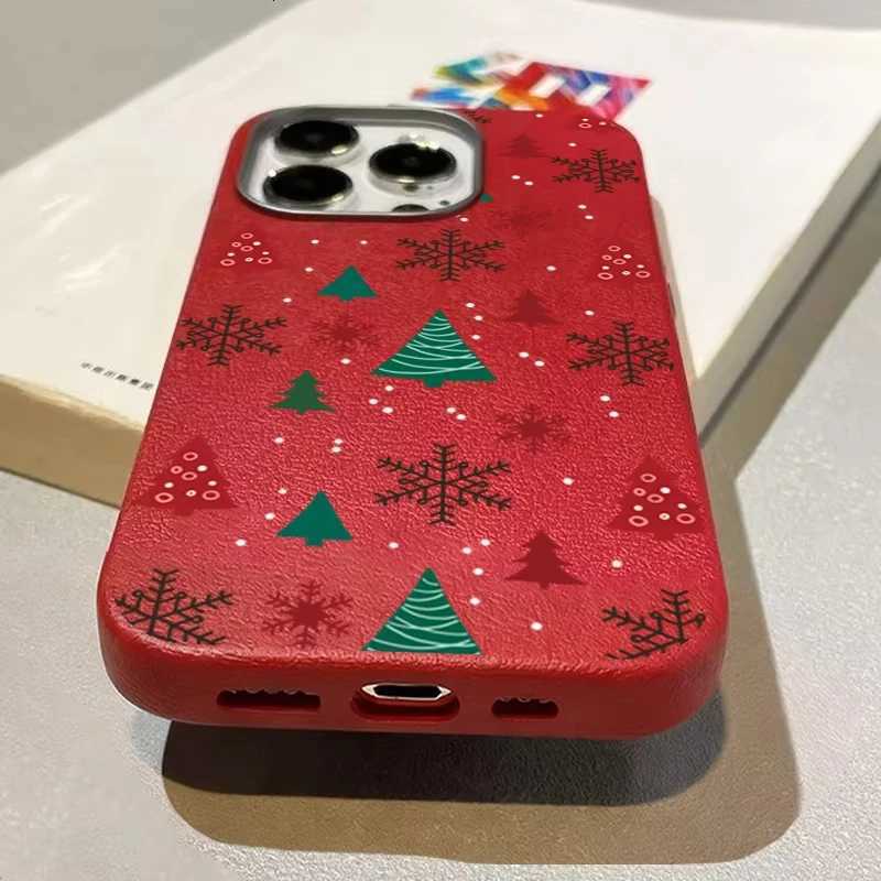 Christmas Tree Snowflake Phone Case For iPhone 17 16 15 14 13 12 11 17 Pro Max Air XSMax XS XR X Shockproof Soft Cover H251203