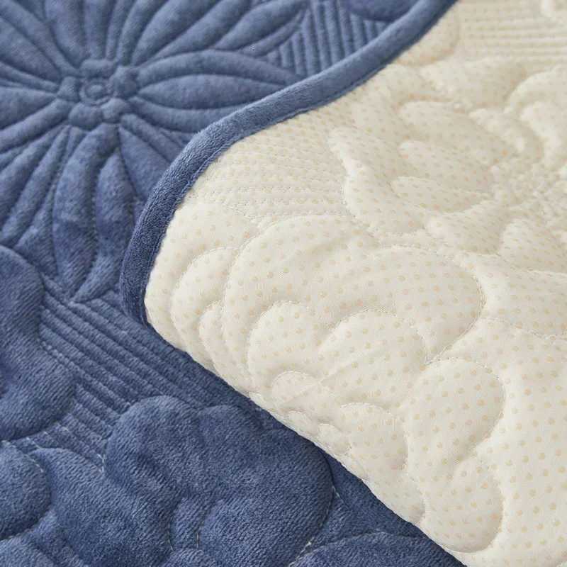 1PC Thicken Jacquard Sofa Seat Covers Non-Slip Solid Color Sofa Mat Towel Winter Warm Couch Slipcovers for Living Room M251204 - view 4