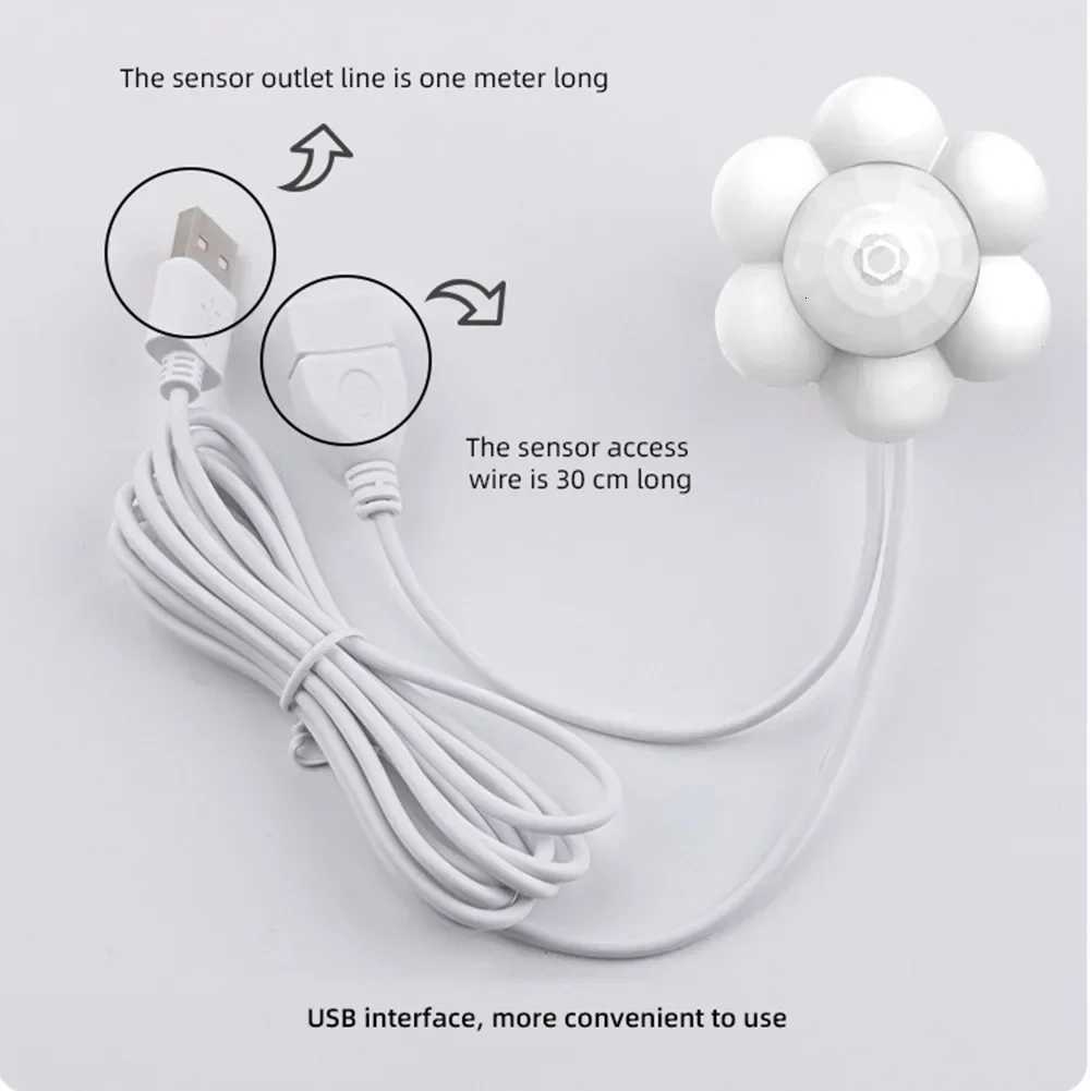 New Intelligent Cat Water Dispenser with Infrared Sensor Pet Fountain with Water Sensing Switch USB Powered Silent Operation M251204